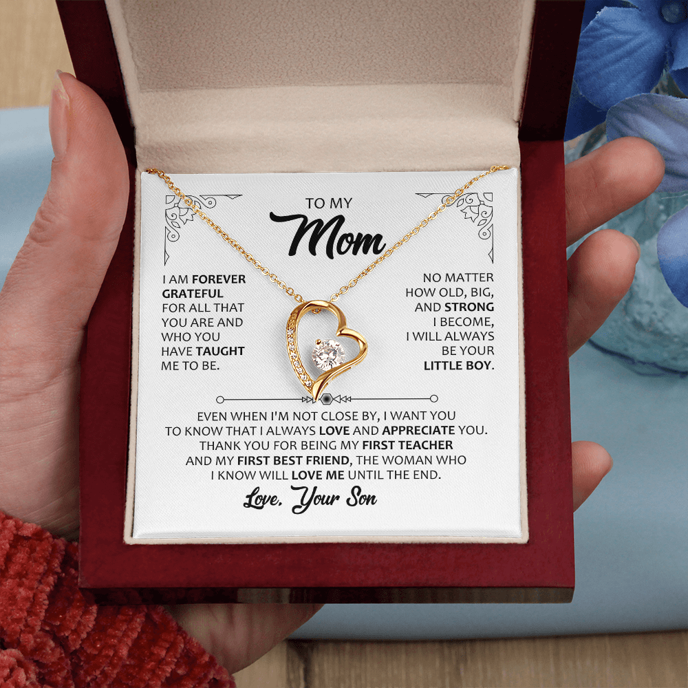 Mom-Son Forever necklace