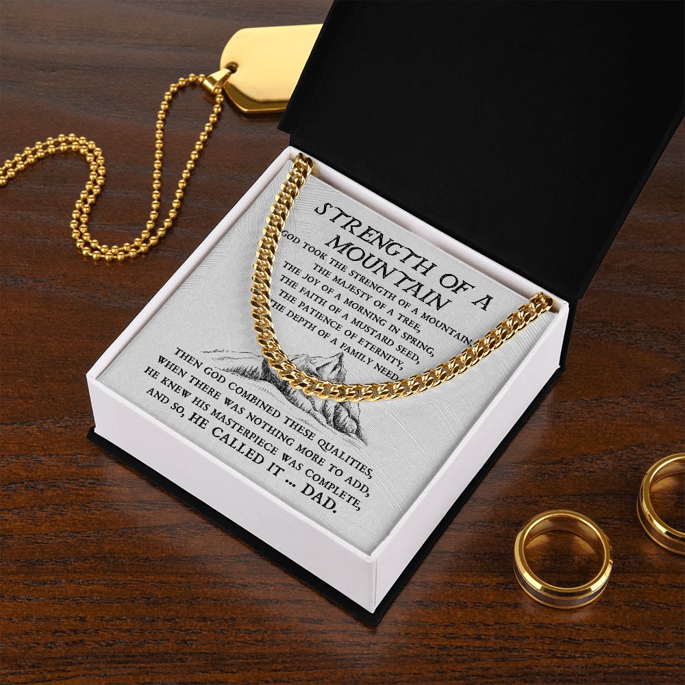 Strength of a Mountain Dad Chain