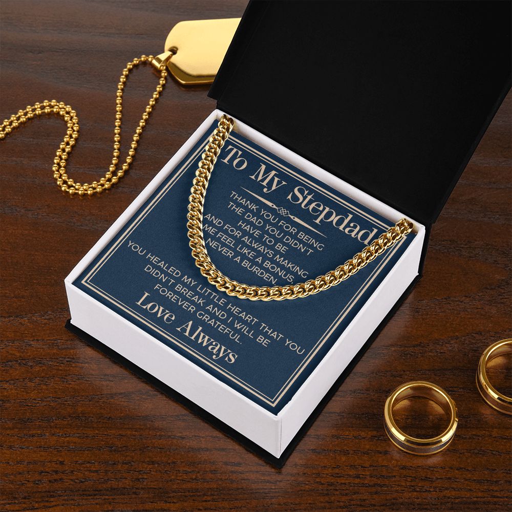 StepDad Cuban Link Chain