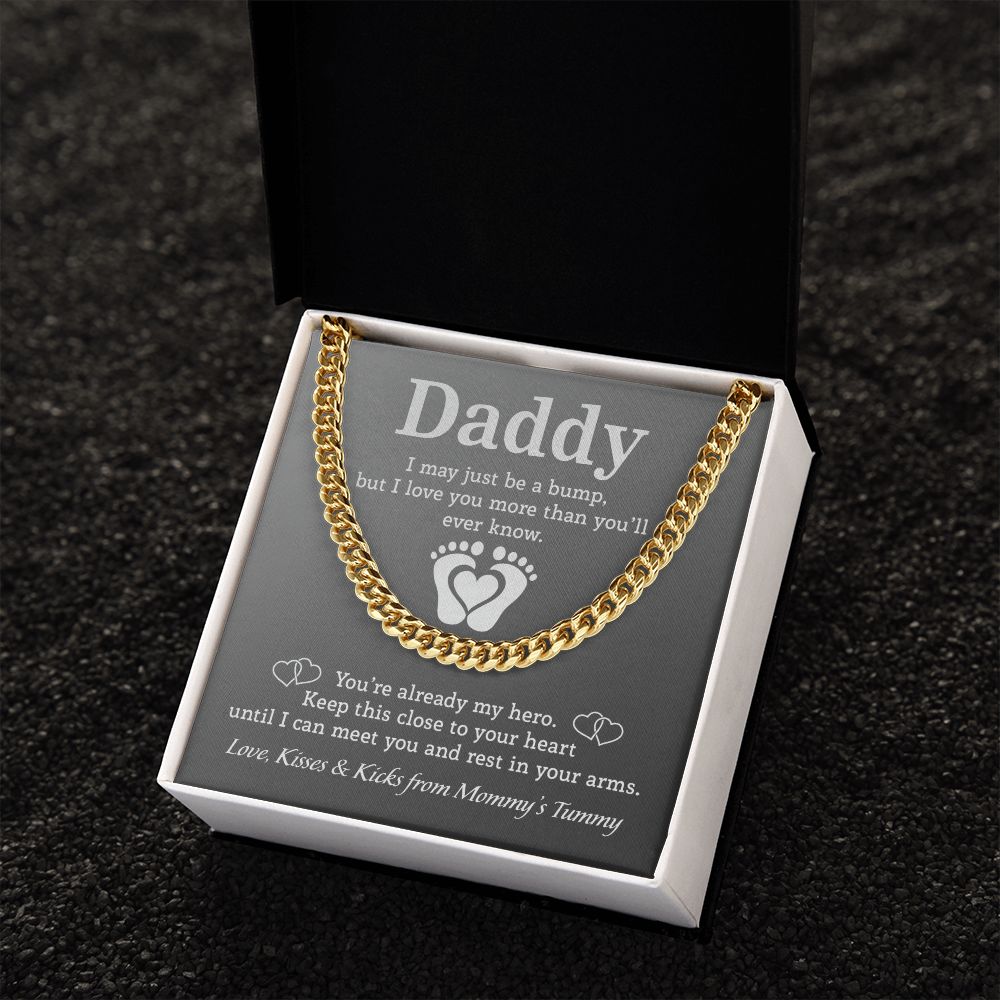 Dad Love You From Mommy's Tummy