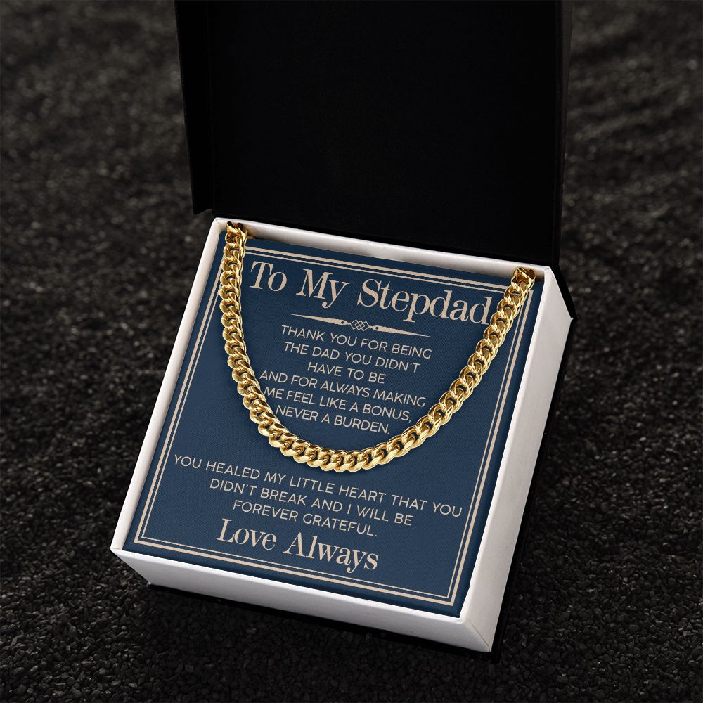 StepDad Cuban Link Chain
