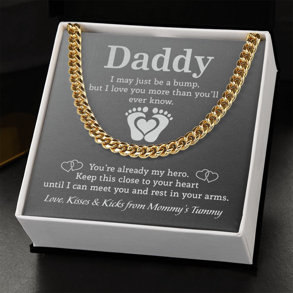 Dad Love You From Mommy's Tummy