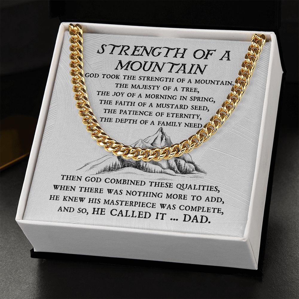 Strength of a Mountain Dad Chain