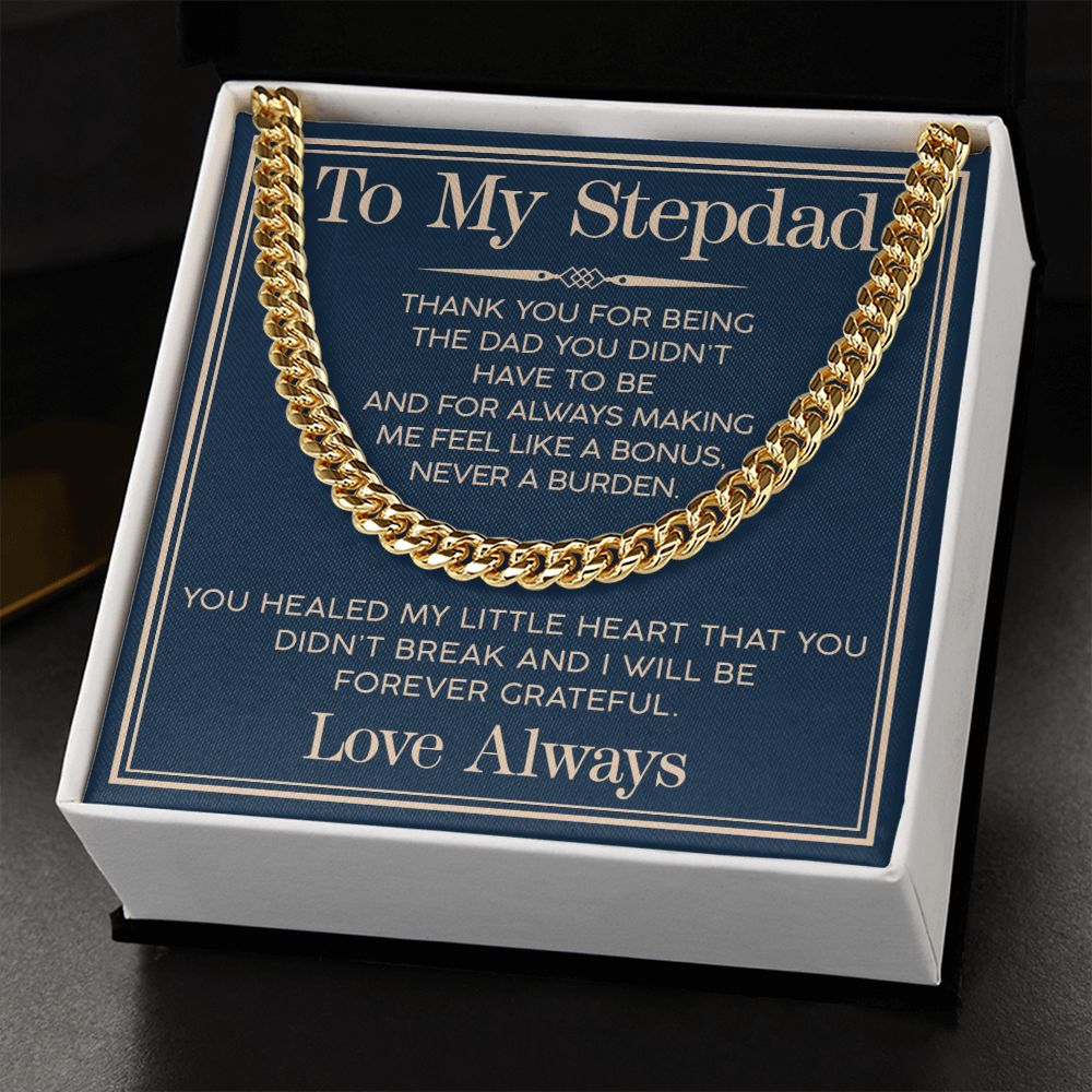 StepDad Cuban Link Chain