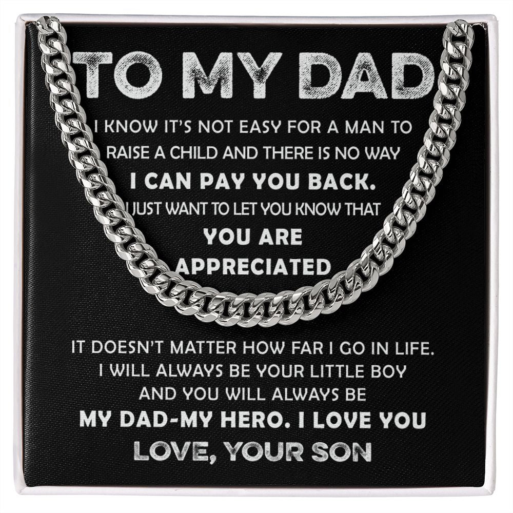 Dad You are Appreciated