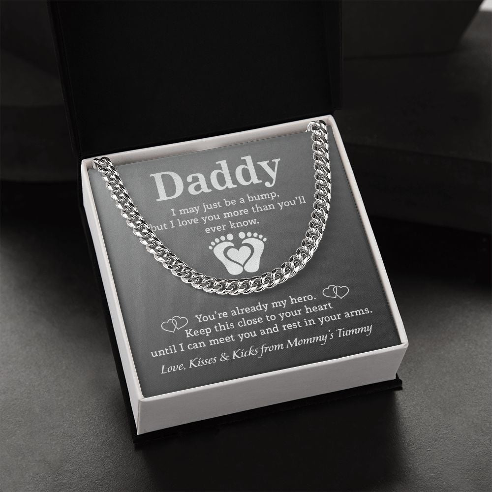 Dad Love You From Mommy's Tummy
