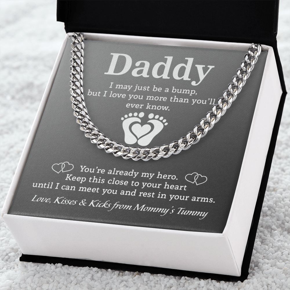 Dad Love You From Mommy's Tummy