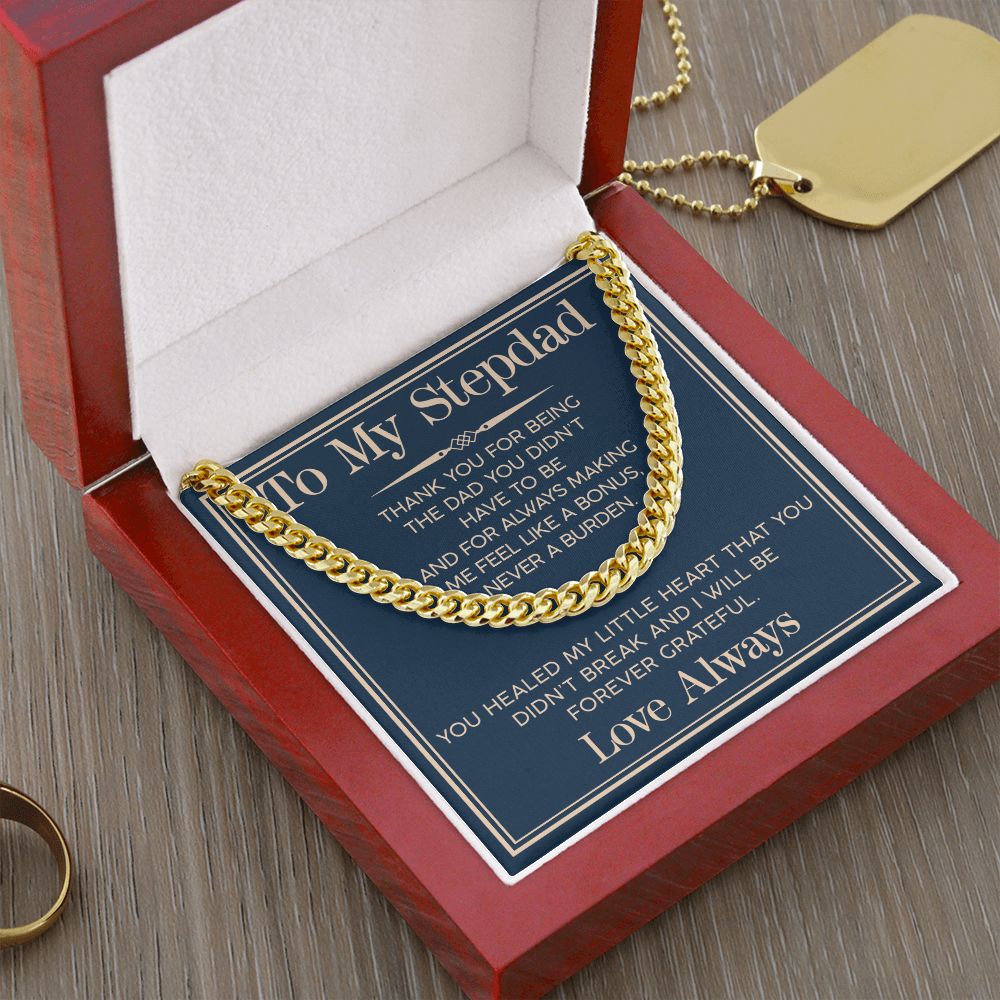 StepDad Cuban Link Chain