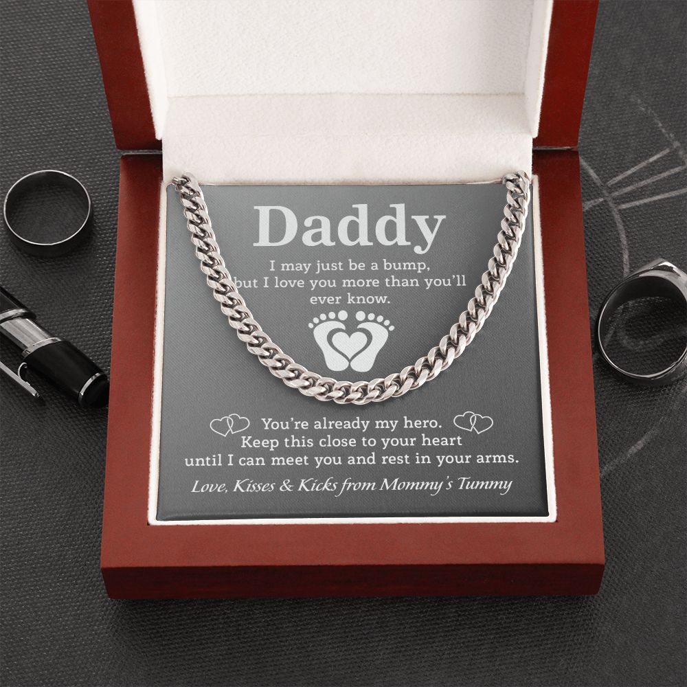 Dad Love You From Mommy's Tummy