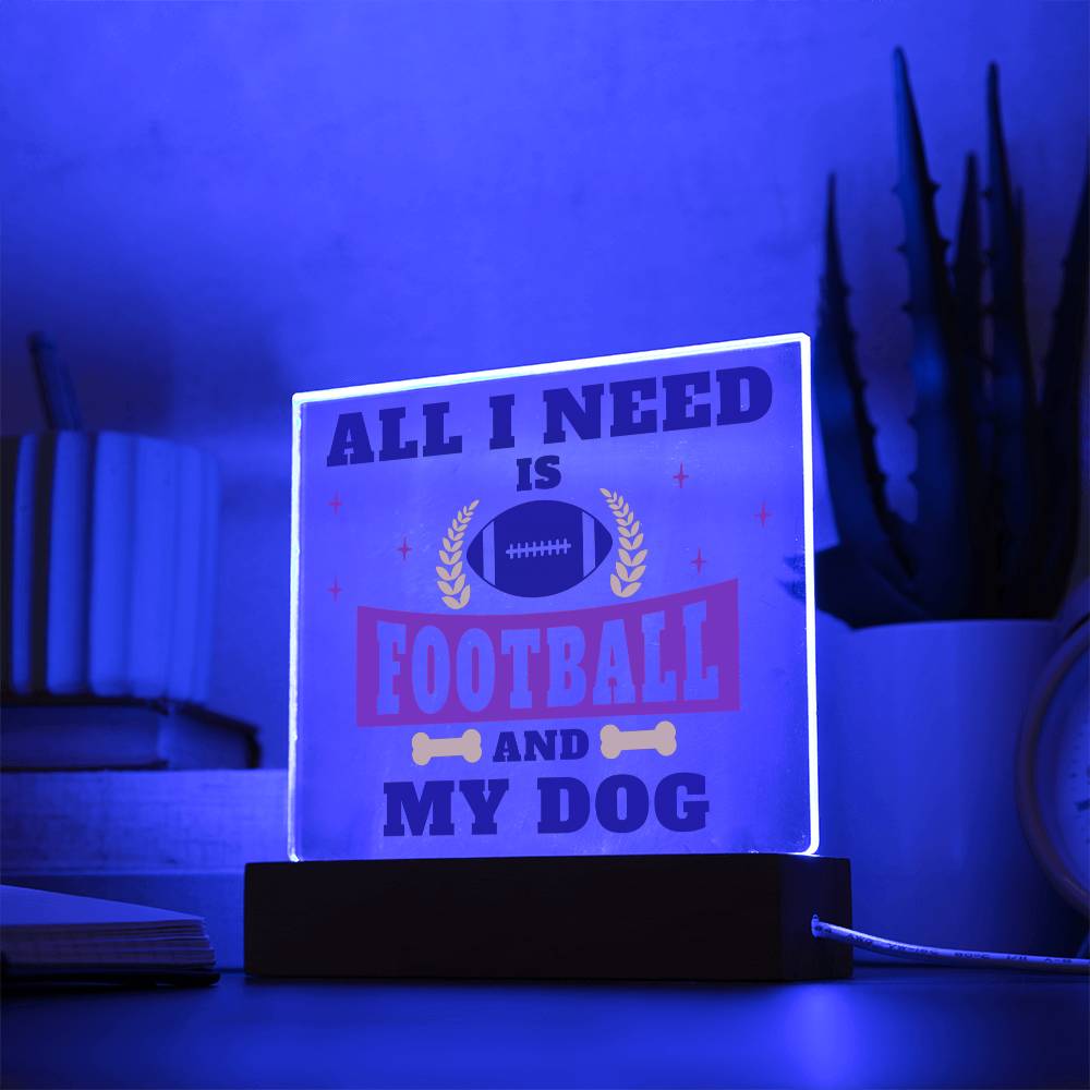 Football Plaque