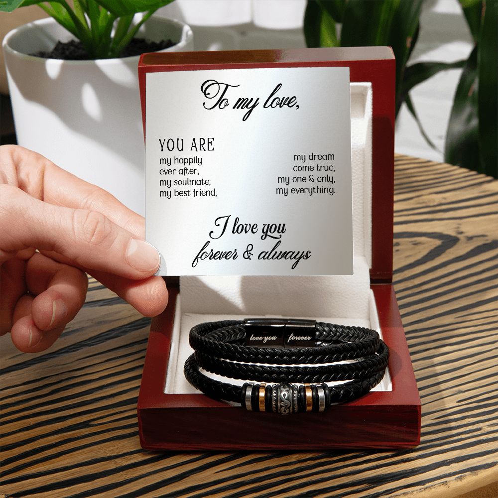 I love sale you forever bracelet