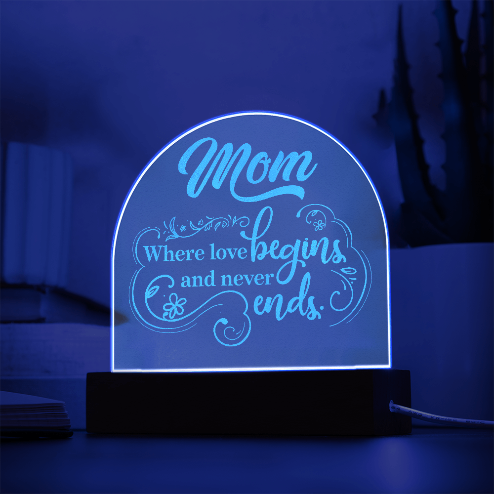 Mom Dome Plaque