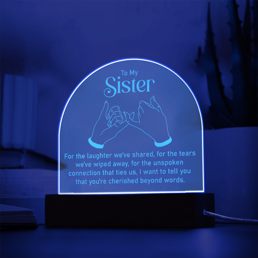 Sister Dome Plaque