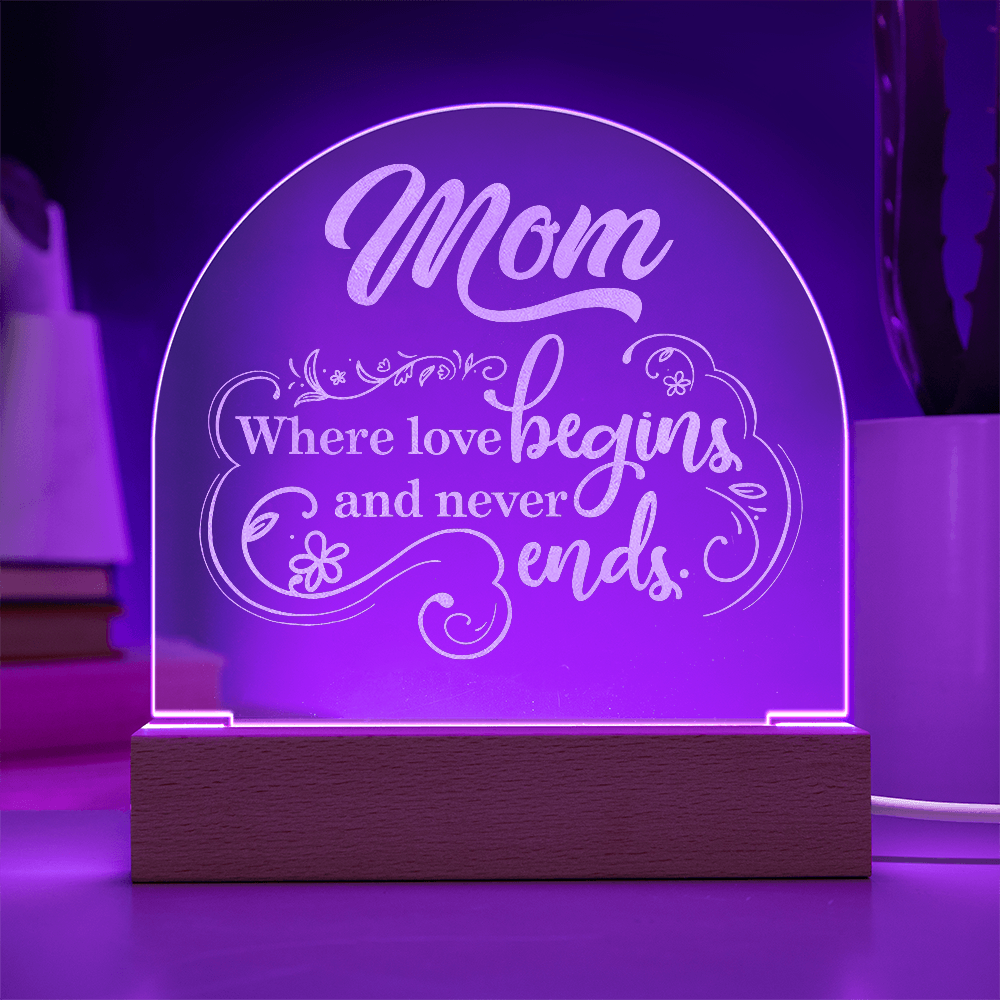 Mom Dome Plaque