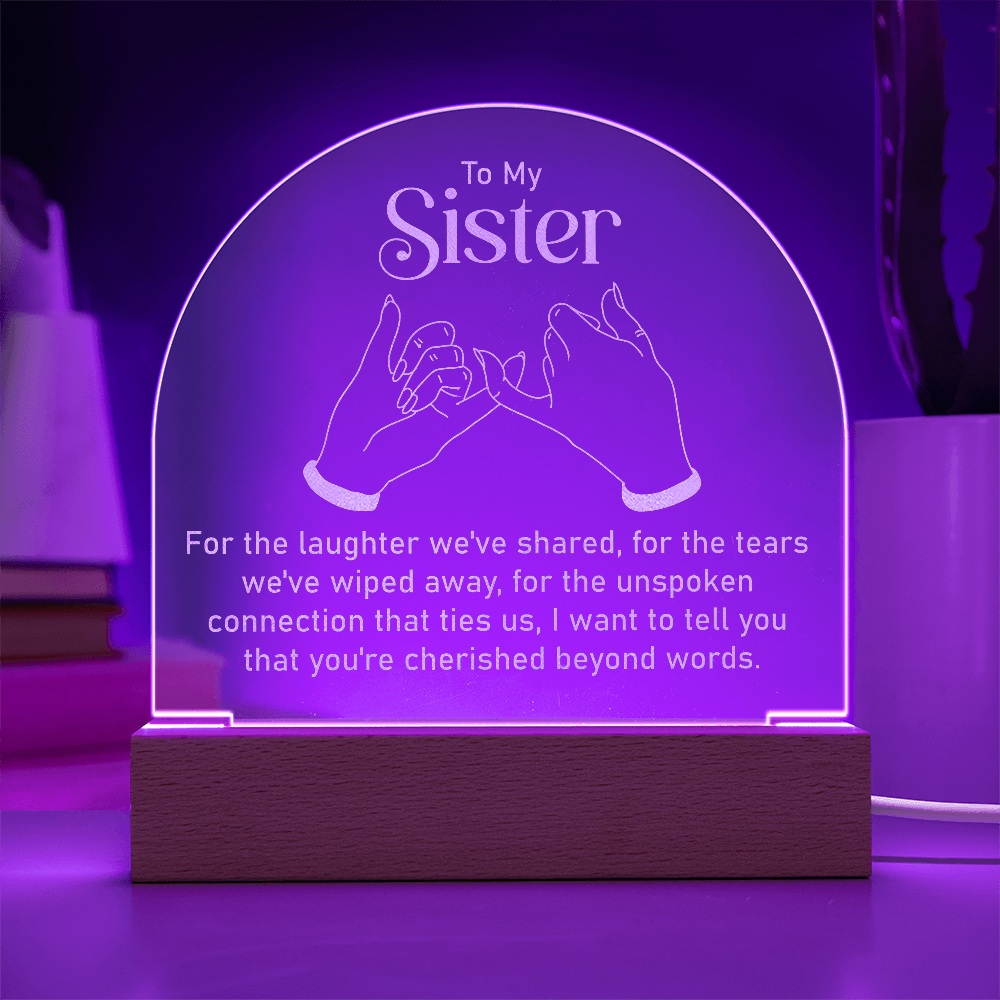 Sister Dome Plaque