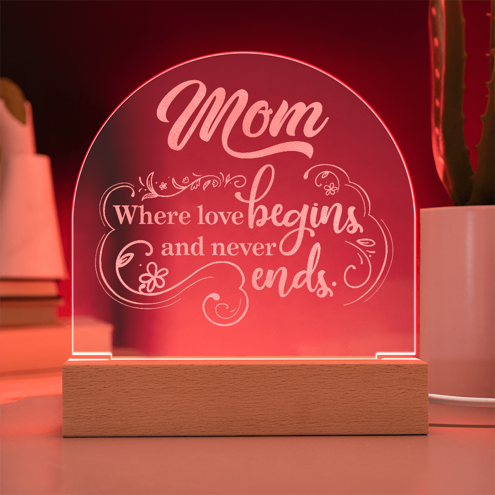 Mom Dome Plaque