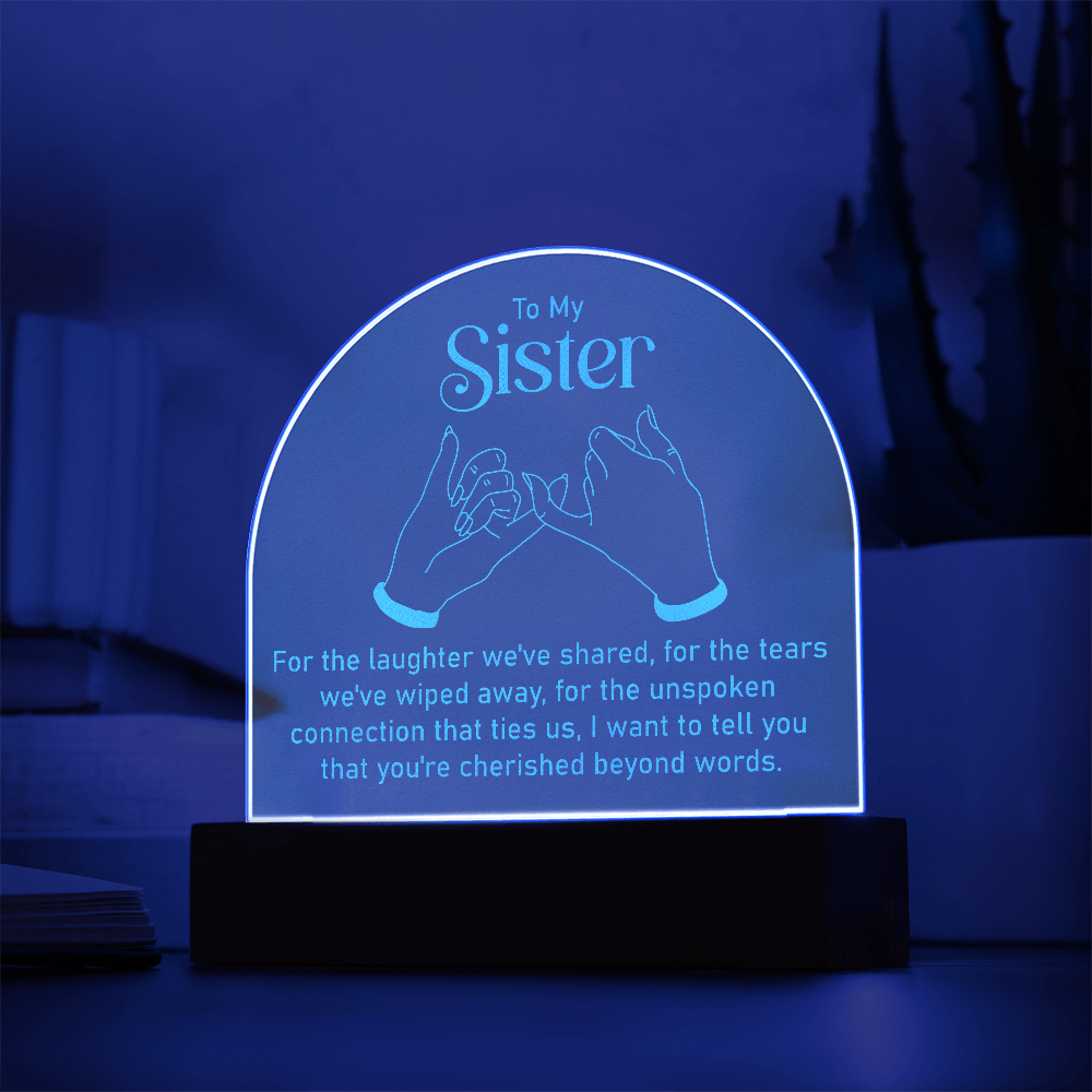 Sister Dome Plaque