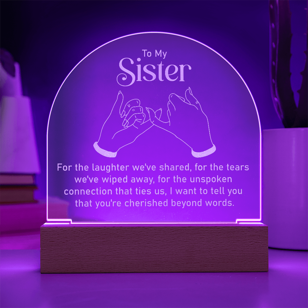 Sister Dome Plaque