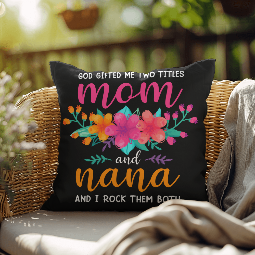 Mom-Nana Pillow