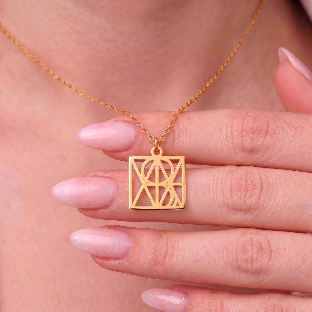 Custom Monogram Necklace