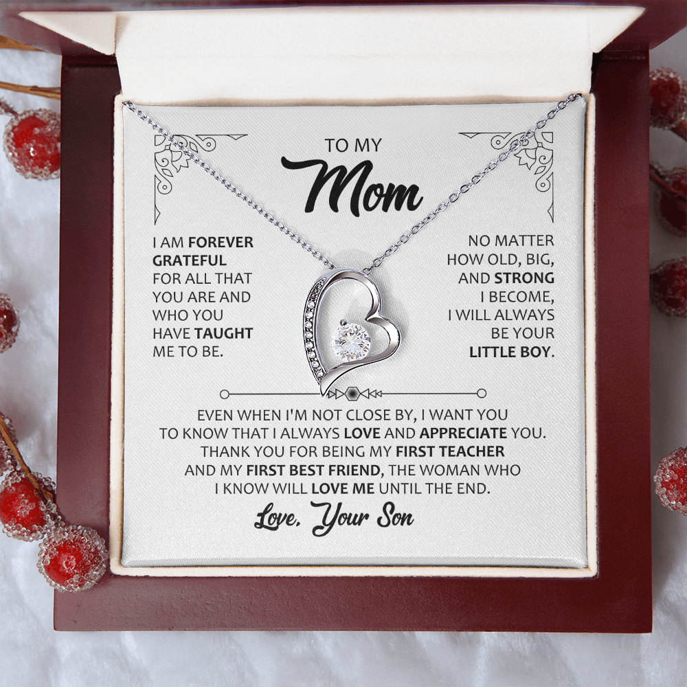 Mom-Son Forever necklace