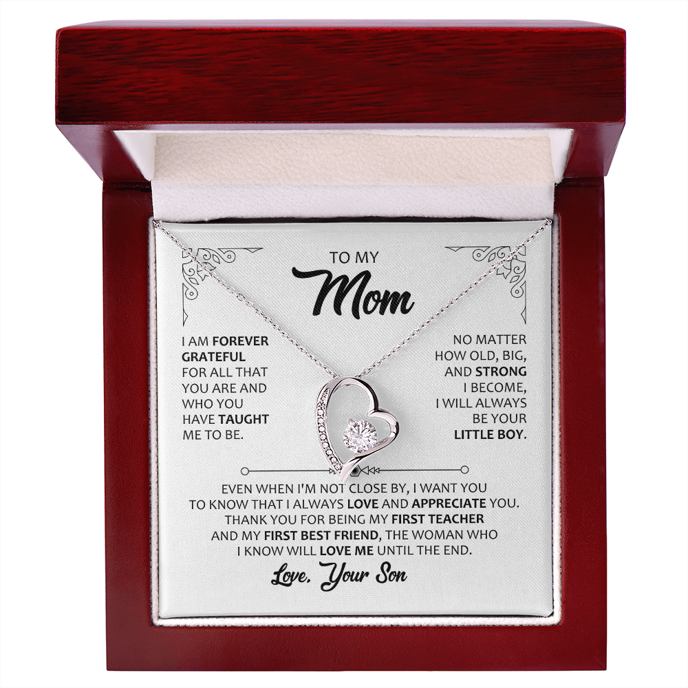 Mom-Son Forever necklace