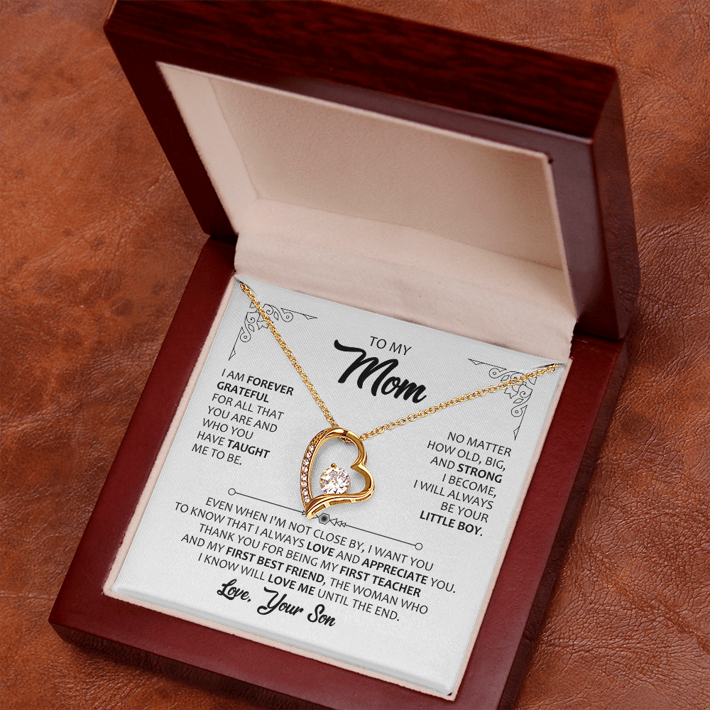 Mom-Son Forever necklace