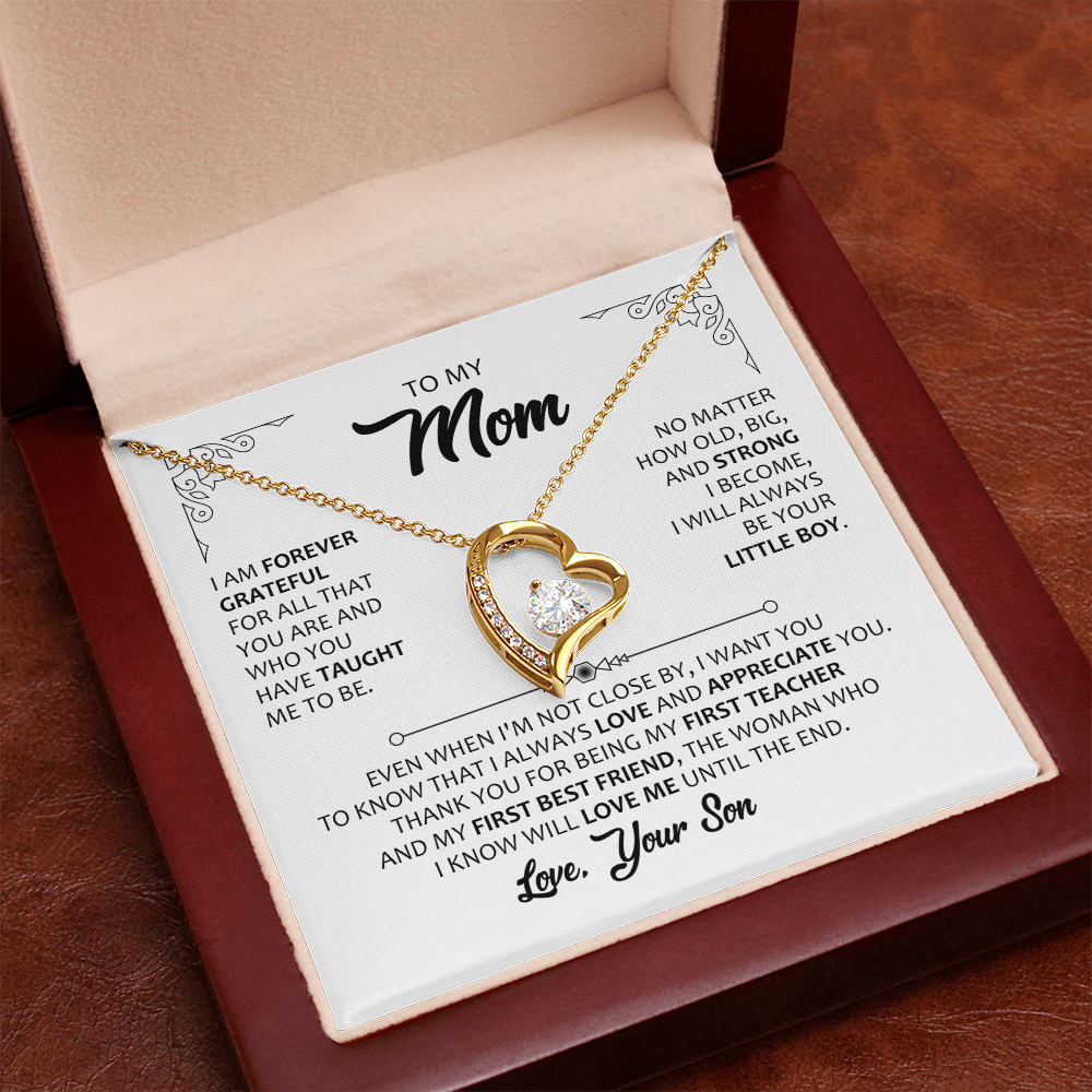 Mom-Son Forever necklace
