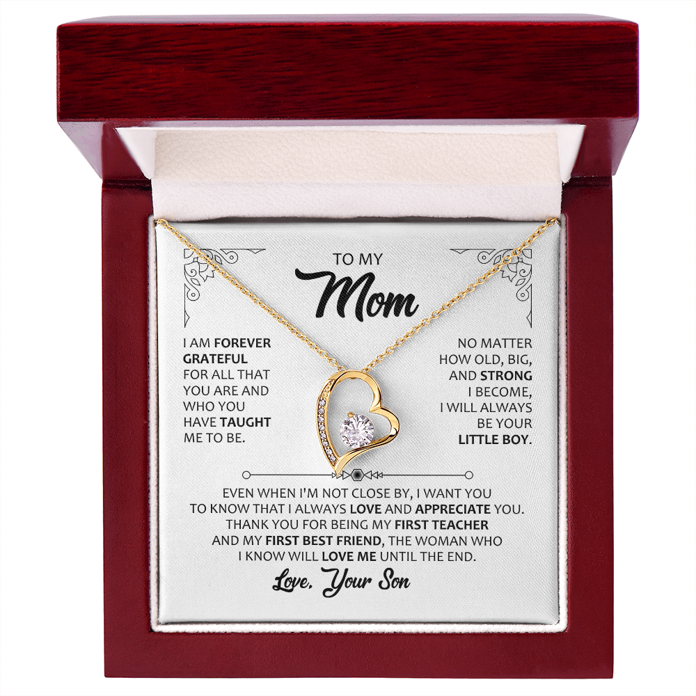 Mom-Son Forever necklace