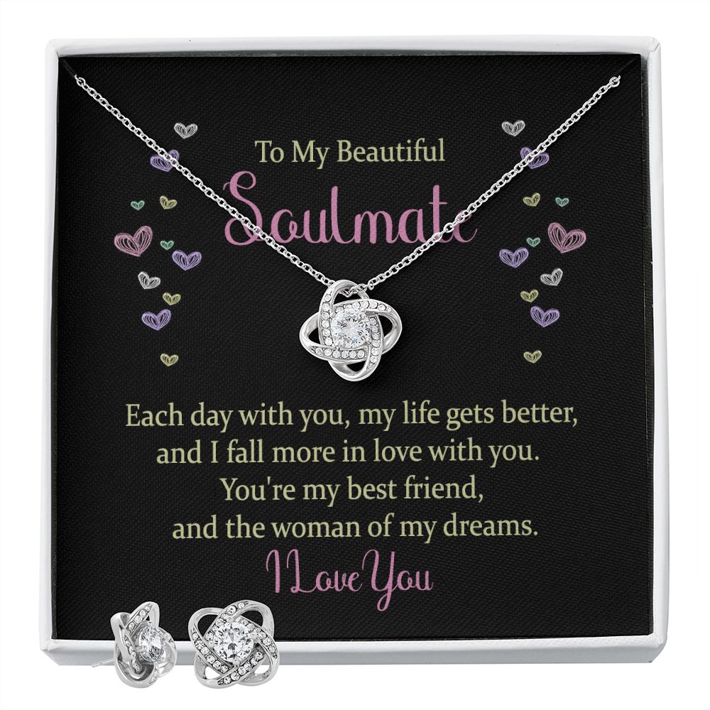 My Beautiful Soulmate Love Knot Necklace