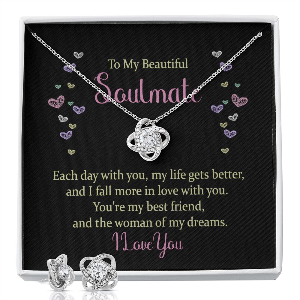 My Beautiful Soulmate Love Knot Necklace