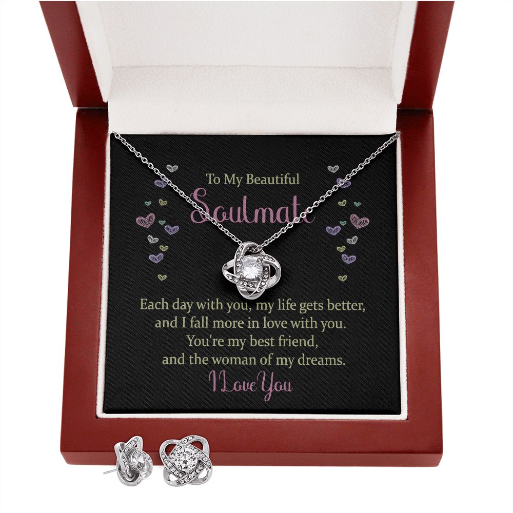 My Beautiful Soulmate Love Knot Necklace