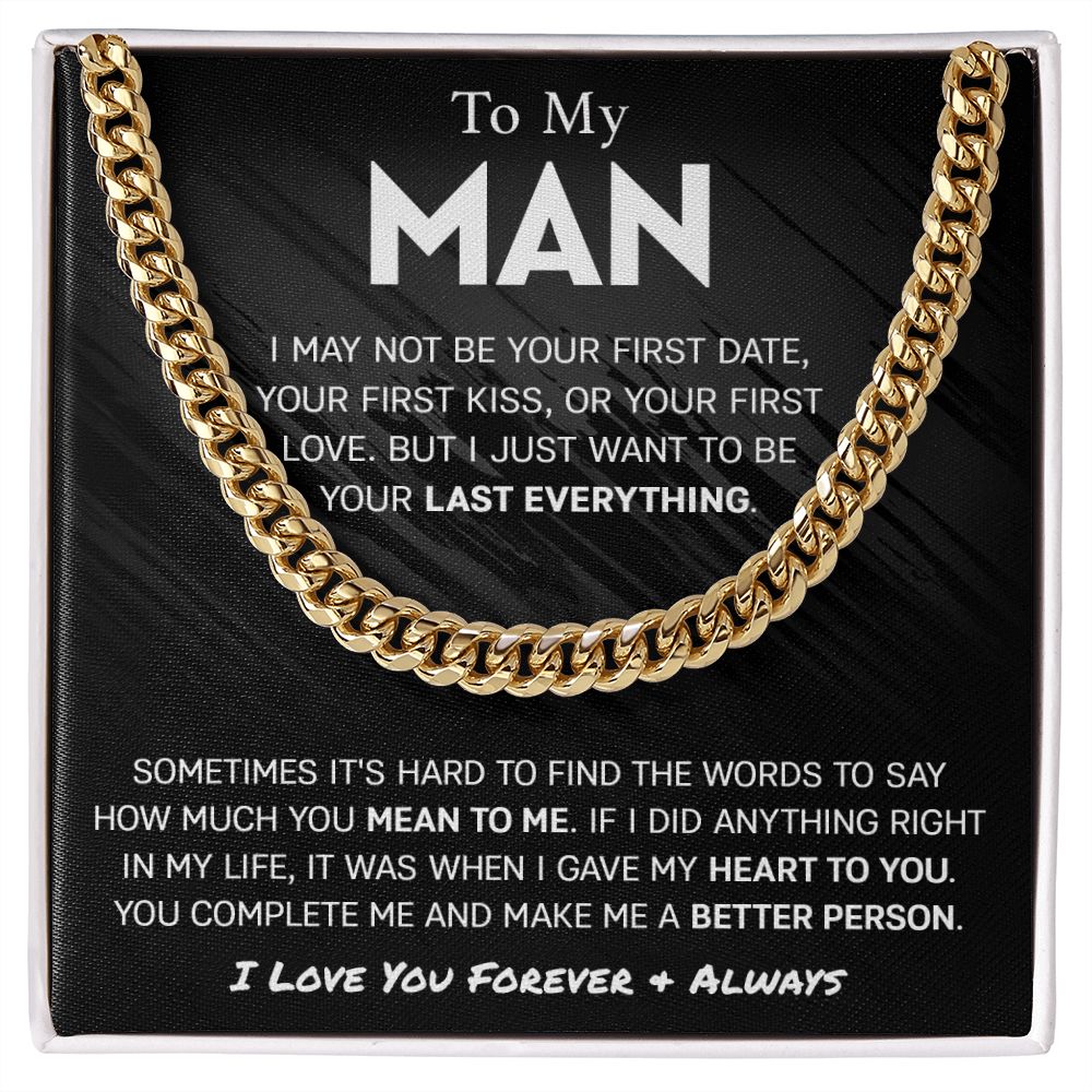 To My Man -love You Forever