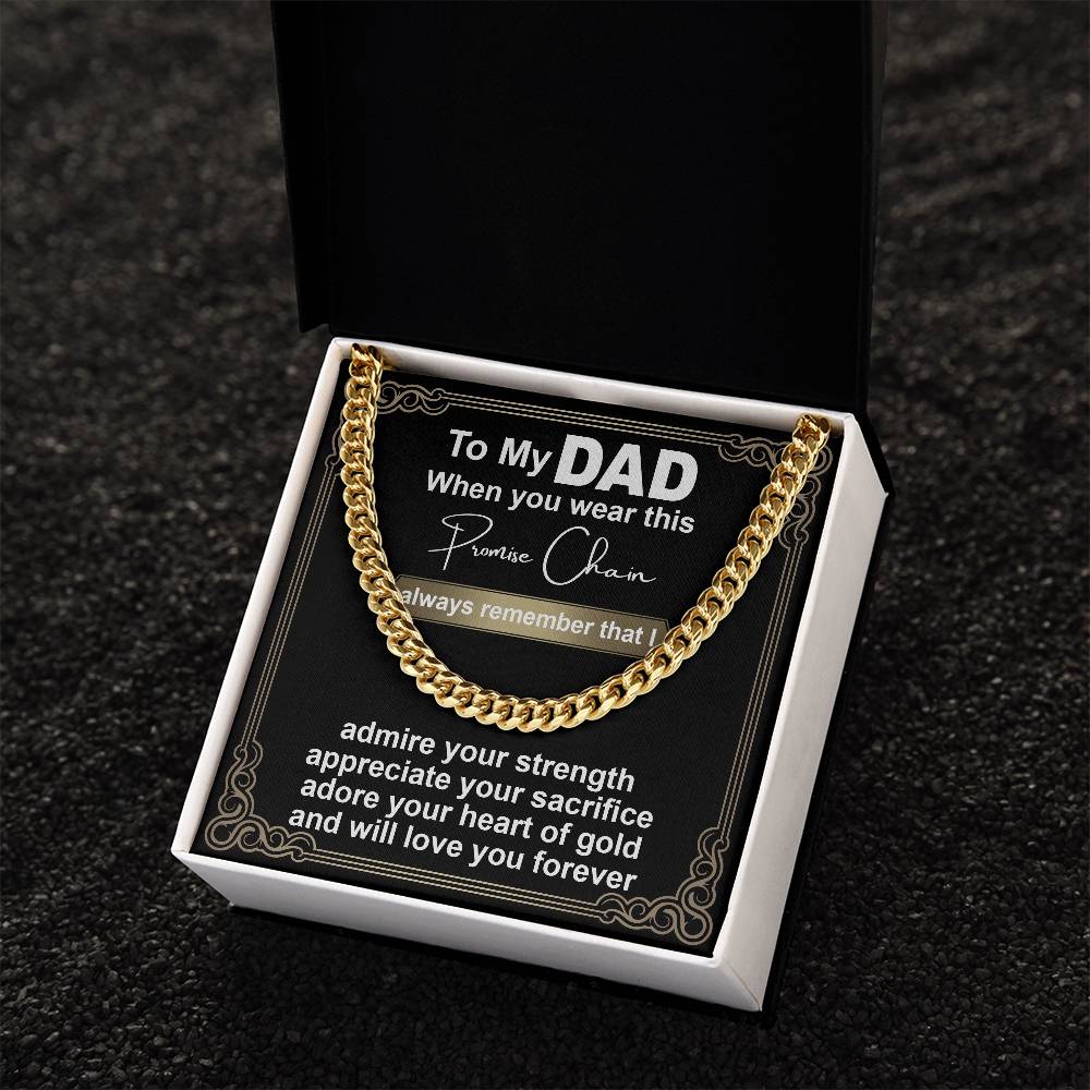 Dad Promise Chain