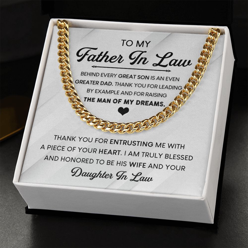 Father-in-Law Cuban Link Necklace