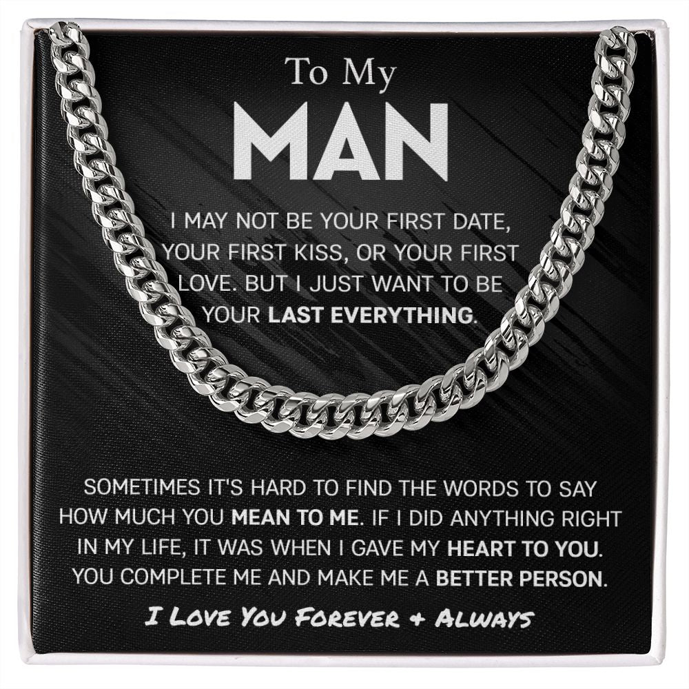 To My Man -love You Forever