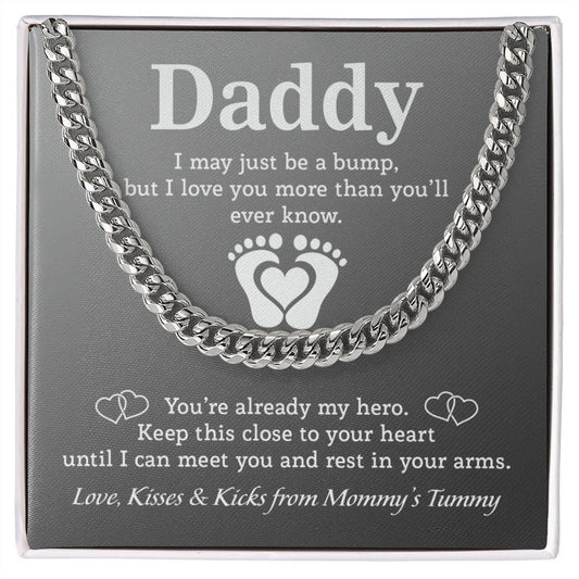 Dad Love You From Mommy's Tummy