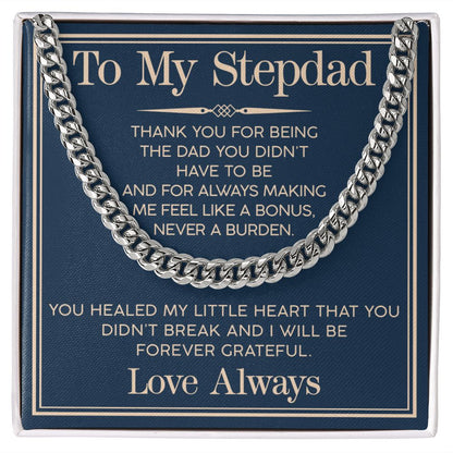 StepDad Cuban Link Chain