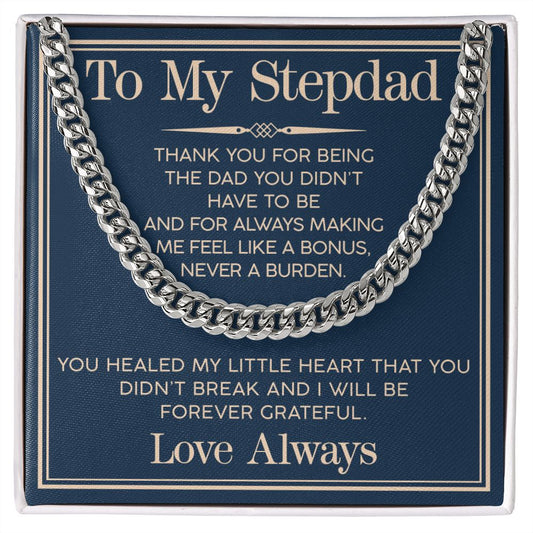 StepDad Cuban Link Chain