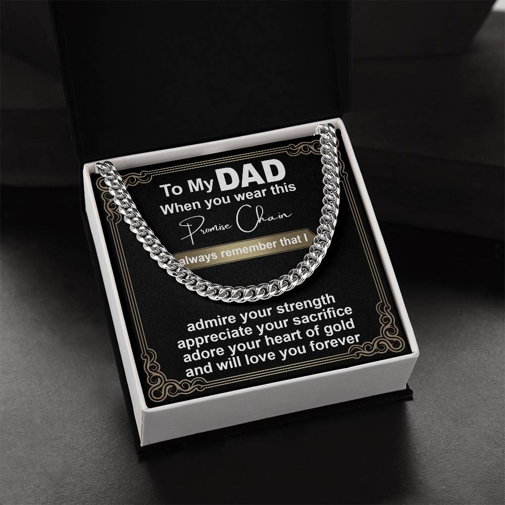 Dad Promise Chain