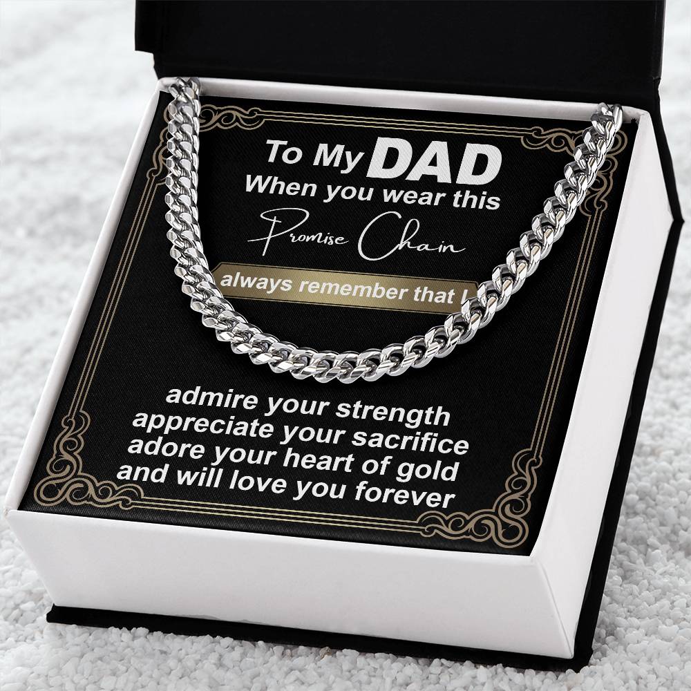 Dad Promise Chain