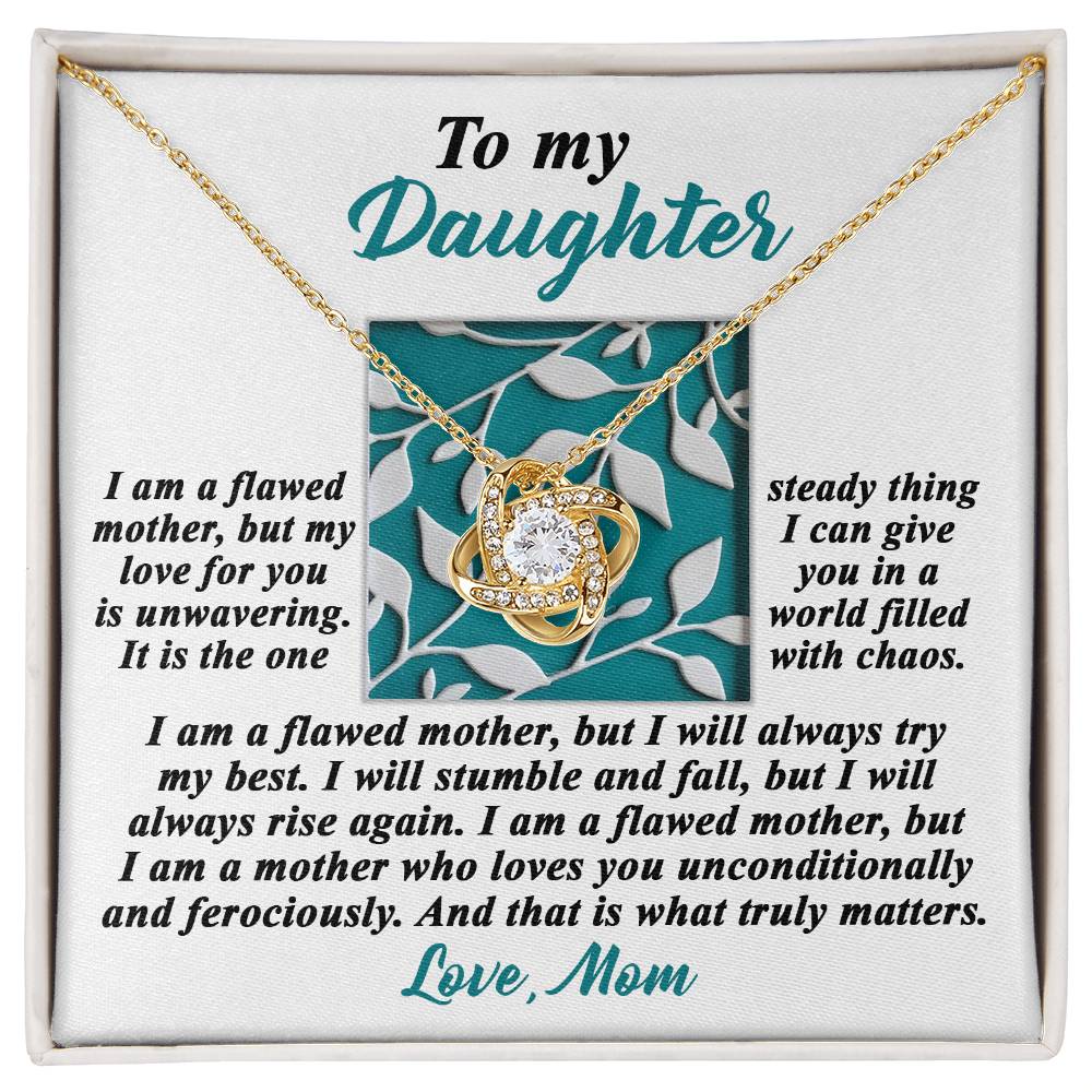 Daughter Unwavering Love Necklace