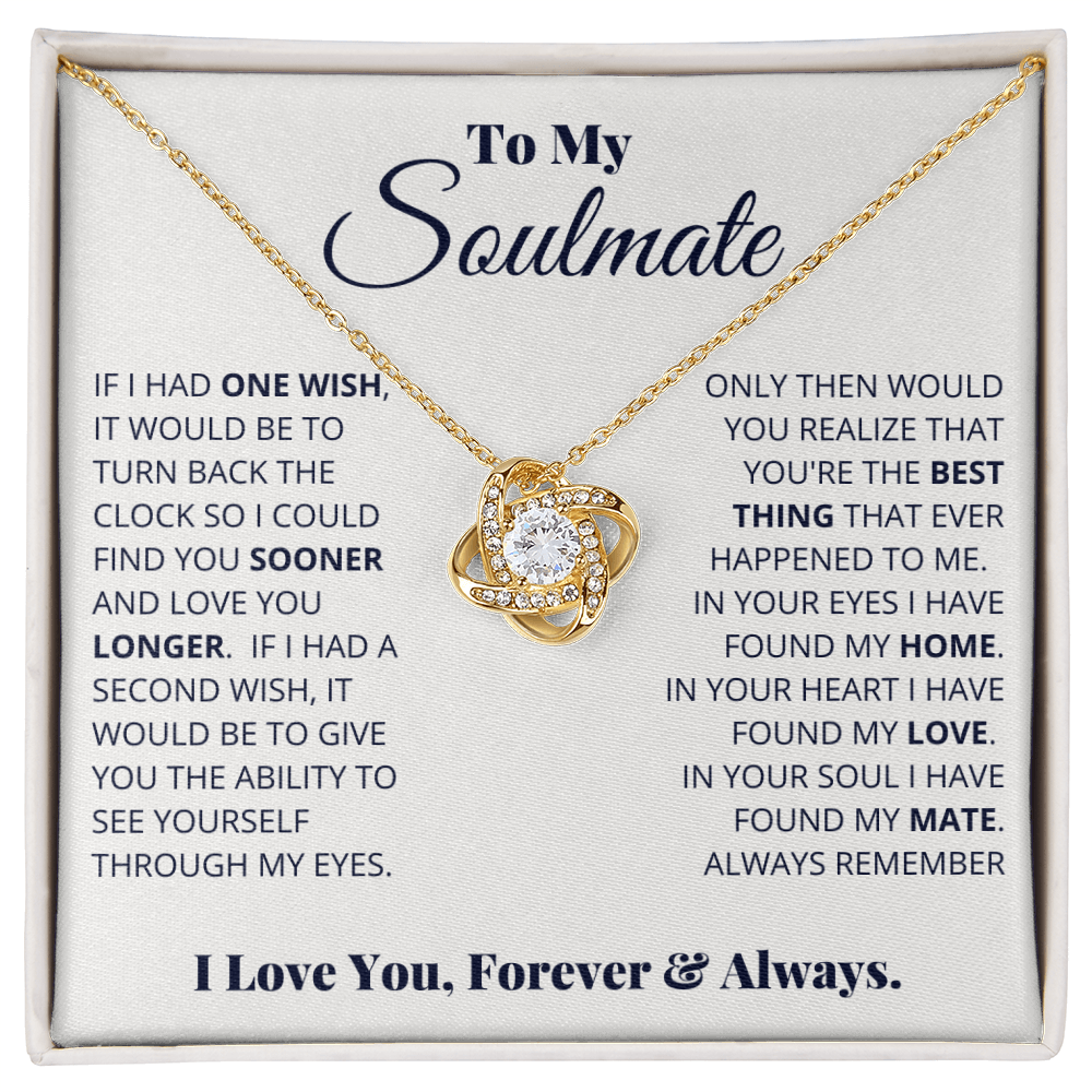 My Soulmate 'One Wish' Necklace