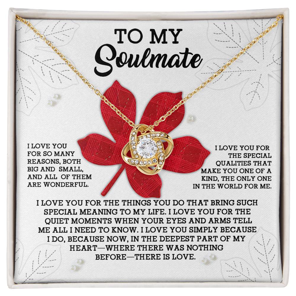 Soulmate Love-Knot Necklace