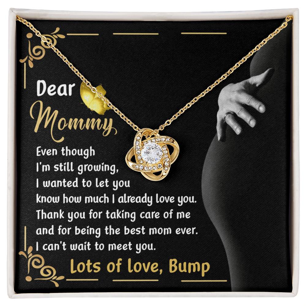 Best Mommy Love Knot Necklace