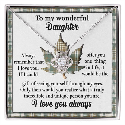 My Wonderful Daughter Necklace