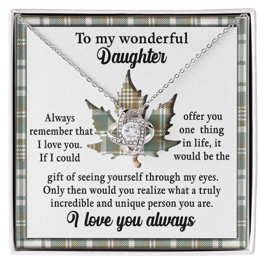 My Wonderful Daughter Necklace