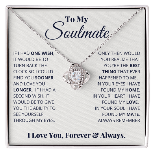 My Soulmate 'One Wish' Necklace
