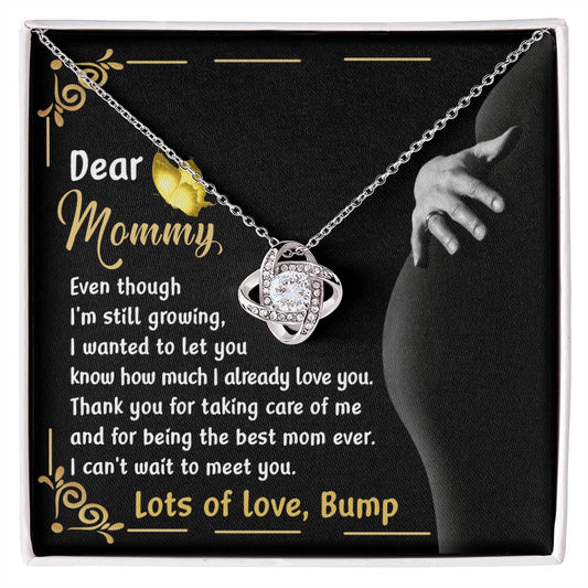 Best Mommy Love Knot Necklace