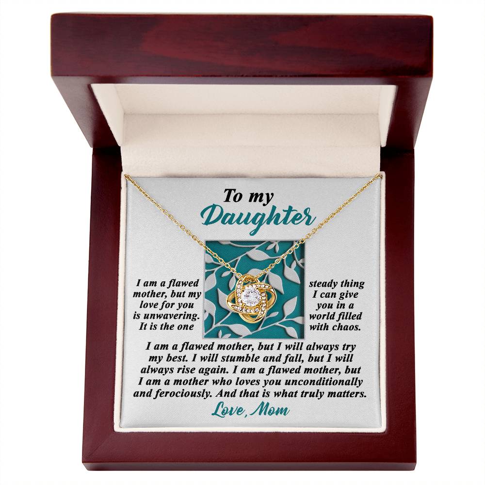 Daughter Unwavering Love Necklace